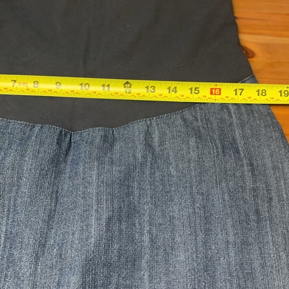Time Maternity Jean Skirt - Picture 4 of 9